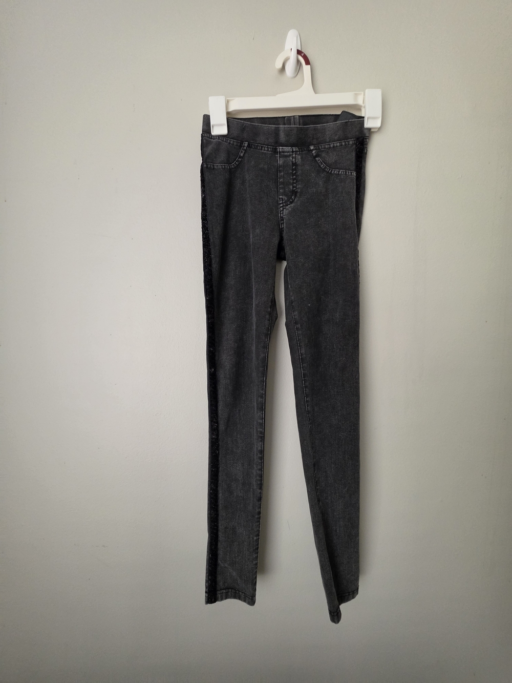H&M Gray Washed Skinny Jeggings